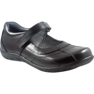 Bobble Carmen Toddler Black Soft Synthetic Leather Strap Shoes Size 1 NWT